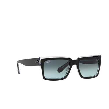 Ray-Ban INVERNESS Sunglasses 12943M black on transparent - three-quarters view