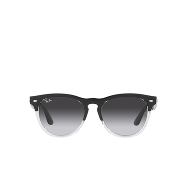Ray-Ban IRIS Sunglasses 66308G black on transparent - front view