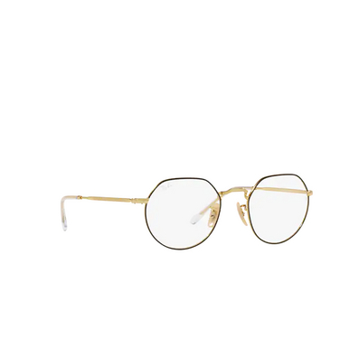 Ray-Ban JACK Eyeglasses 2890 gold - three-quarters view