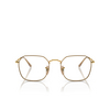 Ray-Ban JIM Eyeglasses 3167 beige on gold - product thumbnail 1/4
