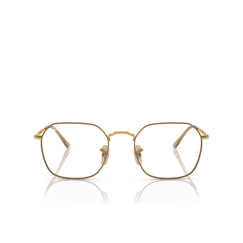 Ray-Ban JIM Eyeglasses 3167 beige on gold - 1/4