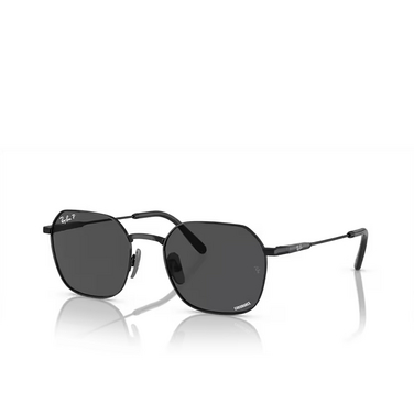 Ray-Ban JIM TITANIUM Sunglasses 9267k8 black - three-quarters view