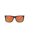 Gafas de sol Ray-Ban JUSTIN 622/6Q rubber black - Miniatura del producto 1/4