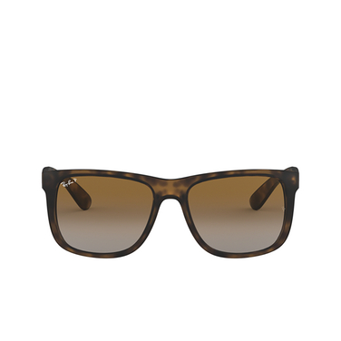 Ray-Ban JUSTIN Sunglasses 865/T5 rubber havana - front view