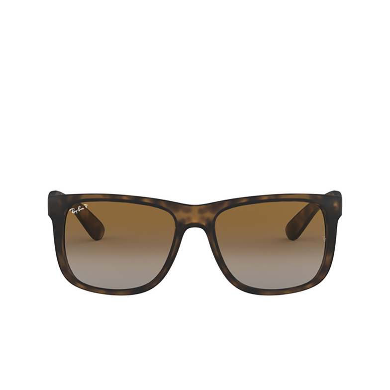 Ray-Ban JUSTIN Sunglasses 865/T5 rubber havana - 1/4