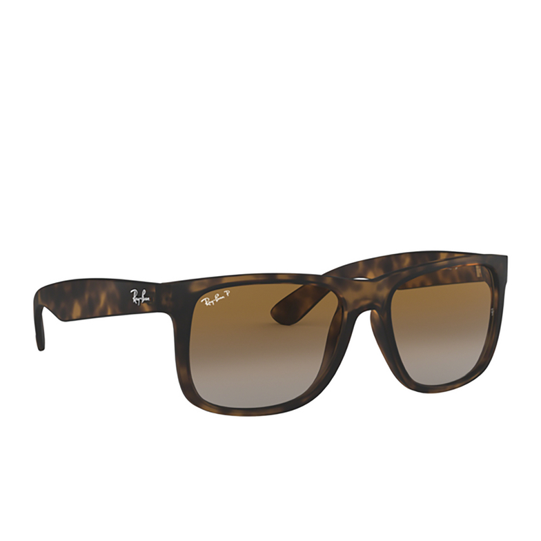 Ray-Ban JUSTIN Sunglasses 865/T5 rubber havana - 2/4