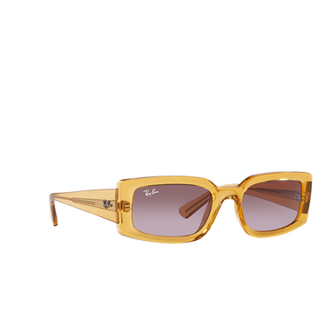 Ray-Ban KILIANE Sunglasses 66828H transparent yellow - three-quarters view