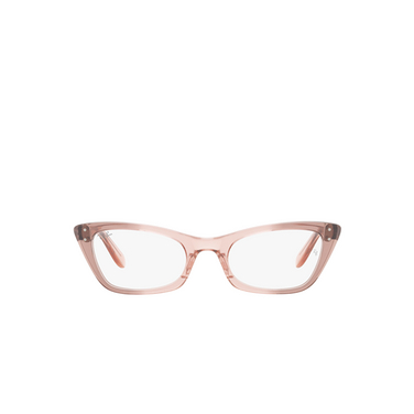 Ray-Ban LADY BURBANK Korrektionsbrillen 8148 transparent pink - Vorderansicht
