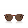 Ray-Ban LARRY Sunglasses 954/AN striped havana - product thumbnail 1/4