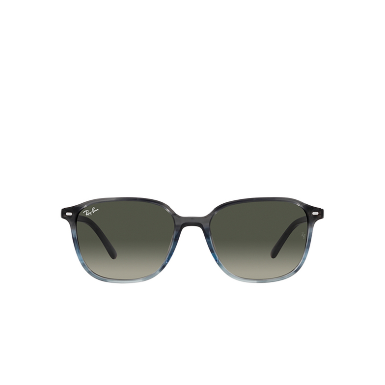 Ray-Ban LEONARD Sunglasses 138171 striped grey & blue - 1/4
