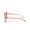 Ray-Ban MAGELLAN Sonnenbrillen 67286X transparent pink - Produkt-Miniaturansicht 3/4