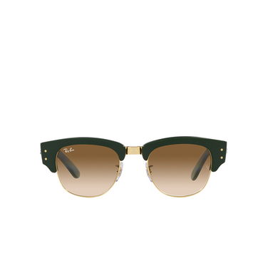 Ray-Ban MEGA CLUBMASTER Sunglasses 136851 green on gold - front view
