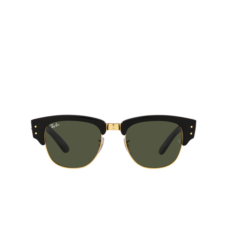 Ray-Ban MEGA CLUBMASTER Sunglasses 901/31 black on gold - 1/4