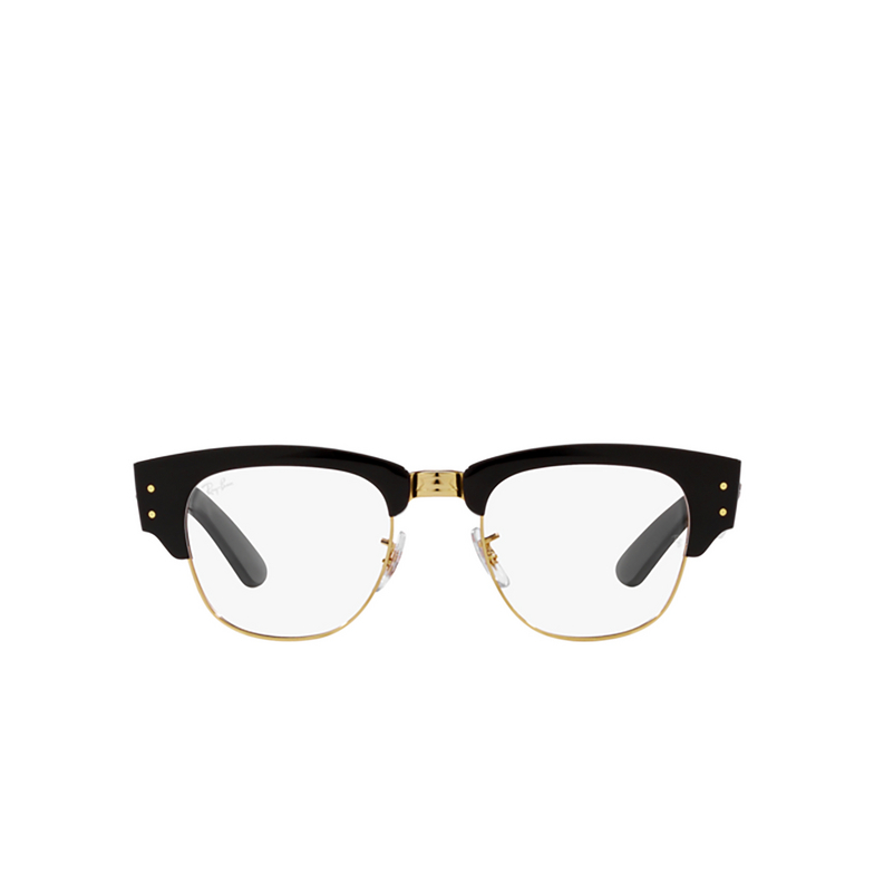 Ray-Ban MEGA CLUBMASTER Eyeglasses 2000 black on gold - 1/4