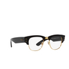 Gafas graduadas Ray-Ban MEGA CLUBMASTER 2000 black on gold - Miniatura del producto 2/4