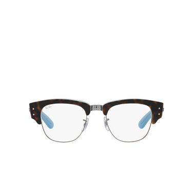 Ray-Ban MEGA CLUBMASTER Eyeglasses 5883 havana on blue on gunmetal - front view
