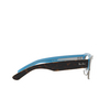 Ray-Ban MEGA CLUBMASTER Eyeglasses 5883 havana on blue on gunmetal - product thumbnail 3/4