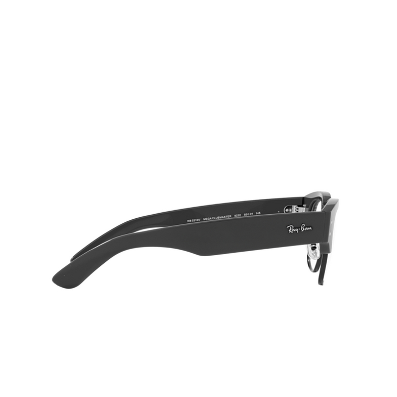 Ray-Ban MEGA CLUBMASTER Eyeglasses 8232 grey on black - 3/4