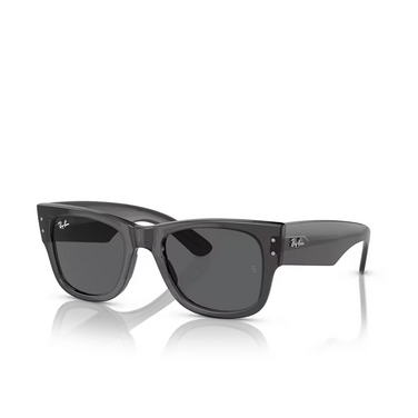 Occhiali da sole Ray-Ban MEGA WAYFARER 1390B1 transparent - tre quarti