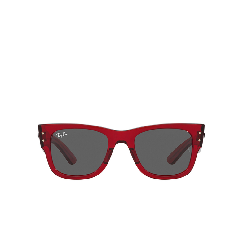 Ray-Ban MEGA WAYFARER Sunglasses 6679B1 transparent red - 1/4