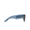 Gafas de sol Ray-Ban MEGA WAYFARER 668073 transparent blue - Miniatura del producto 3/4