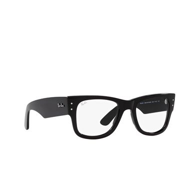 Ray-Ban MEGA WAYFARER Eyeglasses 2000 black - three-quarters view