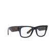 Ray-Ban MEGA WAYFARER Eyeglasses 8296 transparent dark blue - product thumbnail 2/4