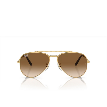 Ray-Ban NEW AVIATOR Sonnenbrillen 001/51 gold - Vorderansicht