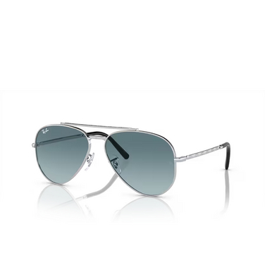 Ray-Ban NEW AVIATOR Sunglasses 003/3M silver - three-quarters view