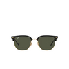 Ray-Ban NEW CLUBMASTER Sunglasses 601/31 black on gold - product thumbnail 1/4