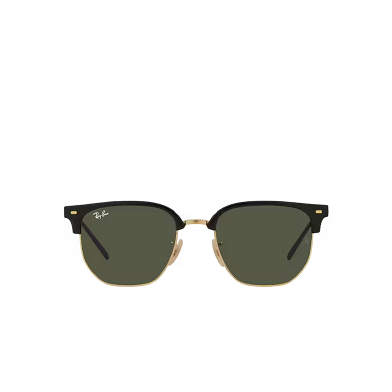 Ray-Ban NEW CLUBMASTER Sunglasses 601/31 black on gold - 1/4