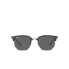 Ray-Ban NEW CLUBMASTER Sunglasses 6653B1 grey on black - product thumbnail 1/4