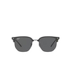 Occhiali da sole Ray-Ban NEW CLUBMASTER 6653B1 grey on black - anteprima prodotto 1/4