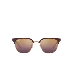 Ray-Ban NEW CLUBMASTER Sunglasses 6654G9 bordeaux on rose gold