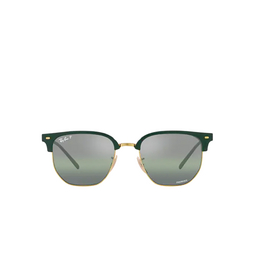 Ray-Ban NEW CLUBMASTER Sunglasses 6655G4 green on gold
