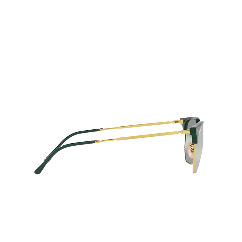 Lunettes de soleil Ray-Ban NEW CLUBMASTER 6655G4 green on gold - 3/4