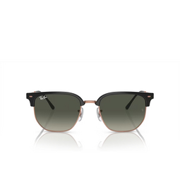 Ray-Ban NEW CLUBMASTER Sunglasses 672071 dark grey on rose gold