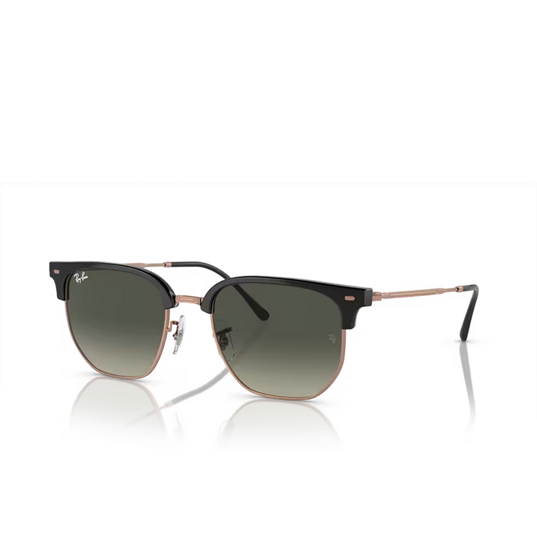 Occhiali da sole Ray-Ban NEW CLUBMASTER 672071 dark grey on rose gold - 2/4