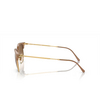 Ray-Ban NEW CLUBMASTER Sunglasses 672151 beige on gold - product thumbnail 3/4