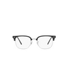 Ray-Ban NEW CLUBMASTER Eyeglasses 2000 black on silver - product thumbnail 1/4