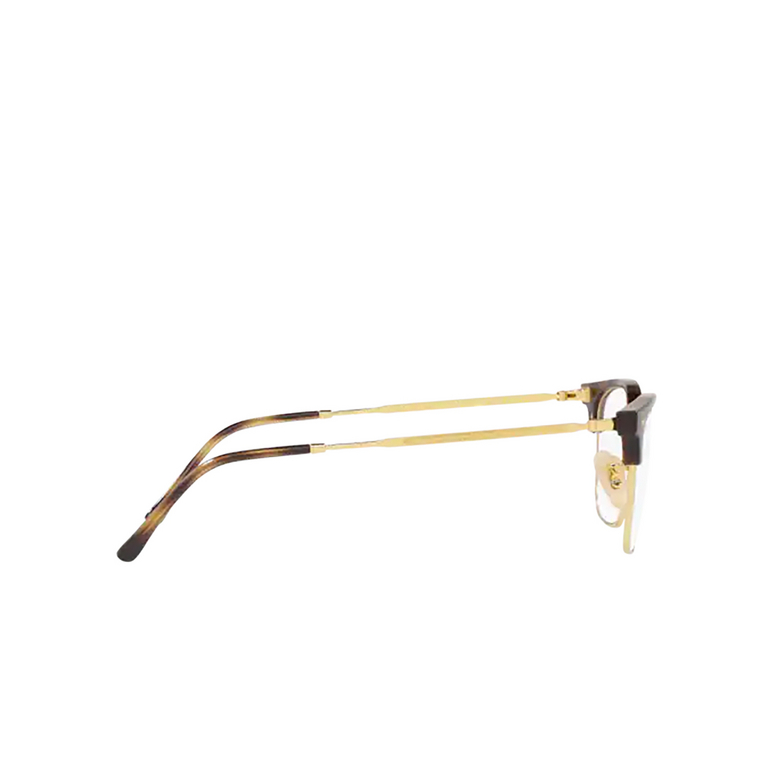 Ray-Ban NEW CLUBMASTER Eyeglasses 2012 havana on gold - 3/4