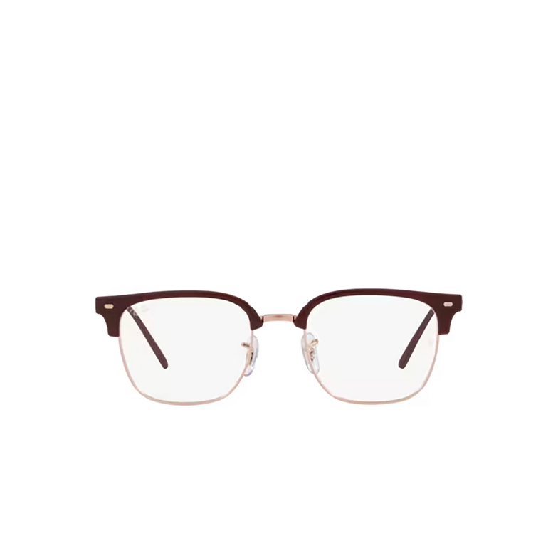 Occhiali da vista Ray-Ban NEW CLUBMASTER 8209 bordeaux on rose gold - 1/4