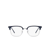Gafas graduadas Ray-Ban NEW CLUBMASTER 8210 blue on gunmetal - Miniatura del producto 1/4