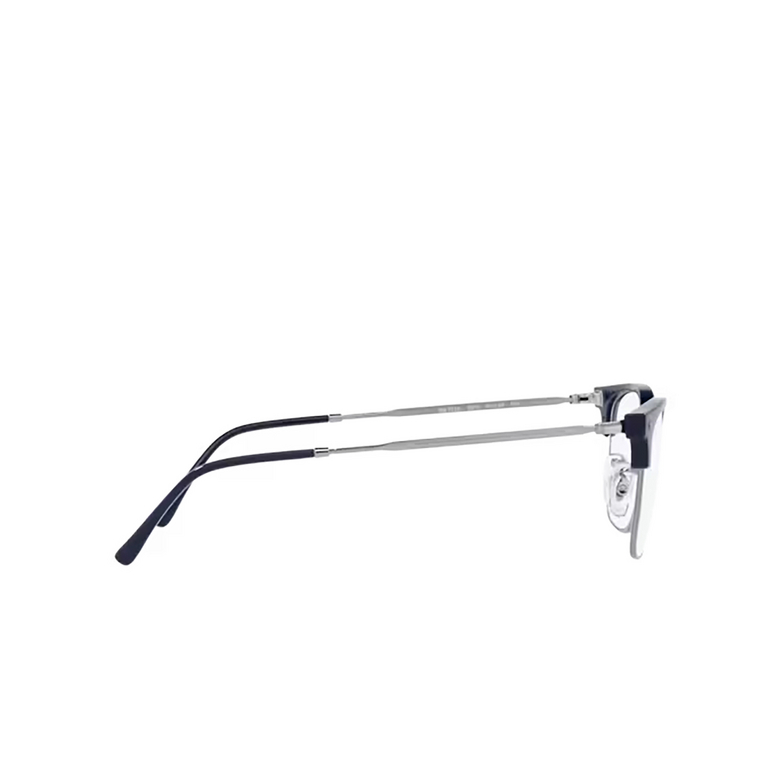 Ray-Ban NEW CLUBMASTER Eyeglasses 8210 blue on gunmetal - 3/4