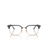 Gafas graduadas Ray-Ban NEW CLUBMASTER 8322 dark grey on rose gold - Miniatura del producto 1/4