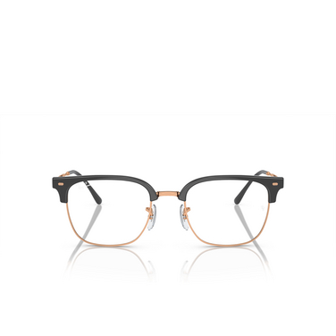 Ray-Ban NEW CLUBMASTER Eyeglasses 8322 dark grey on rose gold - front view