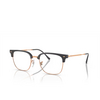 Lunettes de vue Ray-Ban NEW CLUBMASTER 8322 dark grey on rose gold - Vignette du produit 2/4