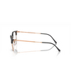 Occhiali da vista Ray-Ban NEW CLUBMASTER 8322 dark grey on rose gold - anteprima prodotto 3/4