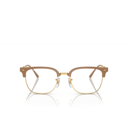 Ray-Ban RX7216 NEW CLUBMASTER 8342 Beige On Gold 8342 beige on gold