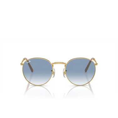 Ray-Ban NEW ROUND Sunglasses 001/3F gold - front view